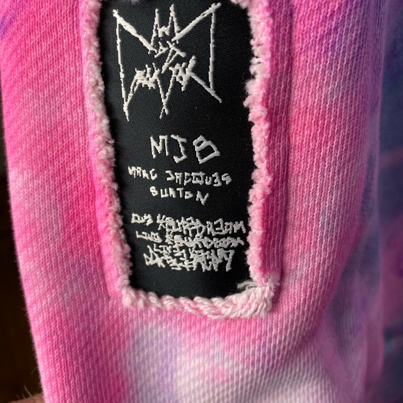 Marc Jacques Burton MJB Tie-Dye Hoodie Size Medium, great condition - Picture 3 of 6